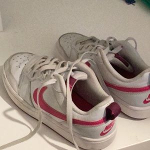 Hot pink air forces. Will BE CLEANED BEFORE SOLD SIZE 5